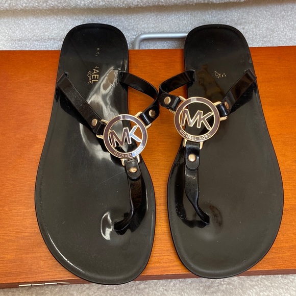 michael kors thong jelly sandals - Picture 1 of 14